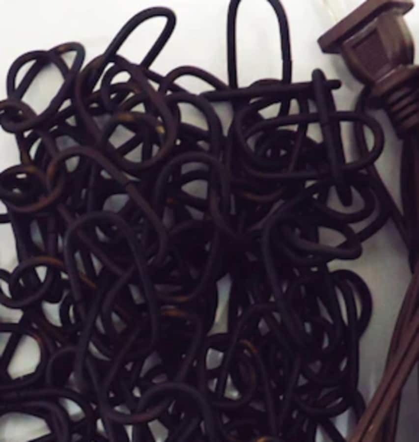 slide 5 of 5, Project Source 2 -Hook Bronze Metal Swag Light Kit with Chain, 1 ct