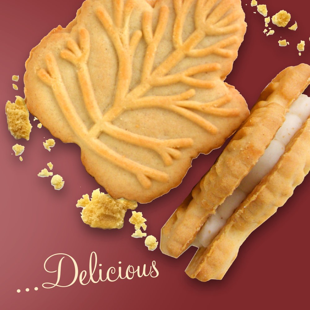 slide 3 of 4, Kroger Maple Creme Sandwich Cookies, 12.3 oz