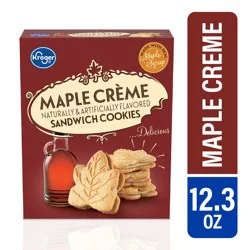 Kroger Maple Creme Sandwich Cookies