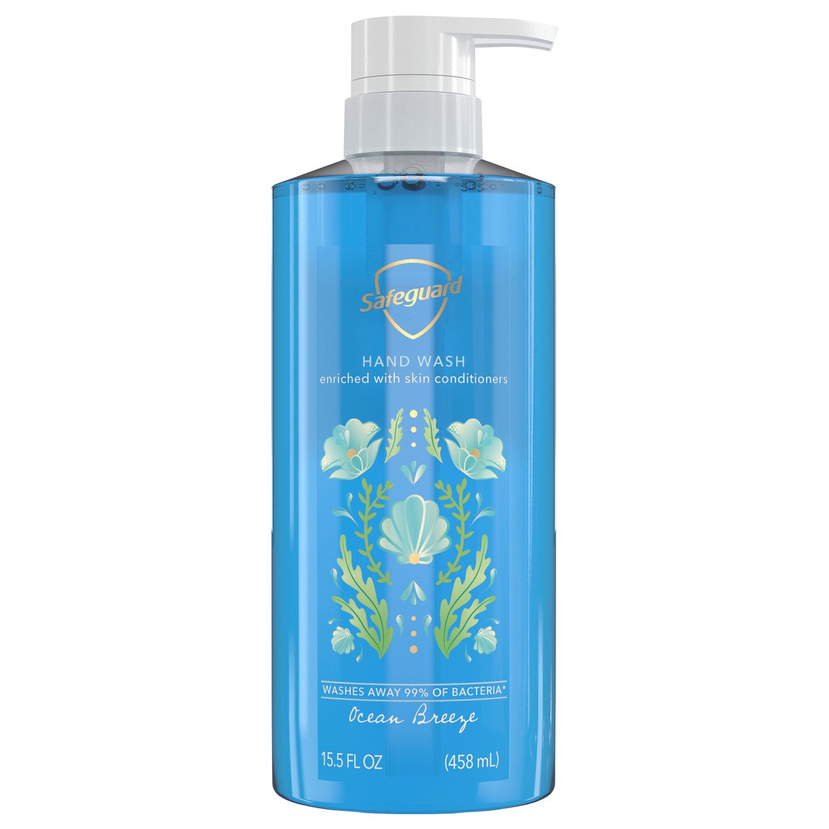slide 1 of 3, Safeguard Hand Wash Ocean Breeze, 15.5 oz, 15.5 oz