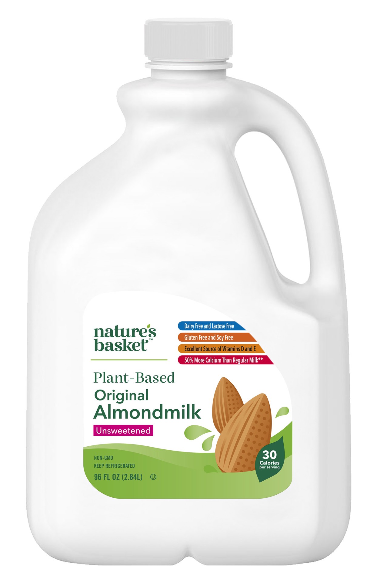slide 1 of 1, Nb Unsweet Almond Milk - 96 oz, 96 oz