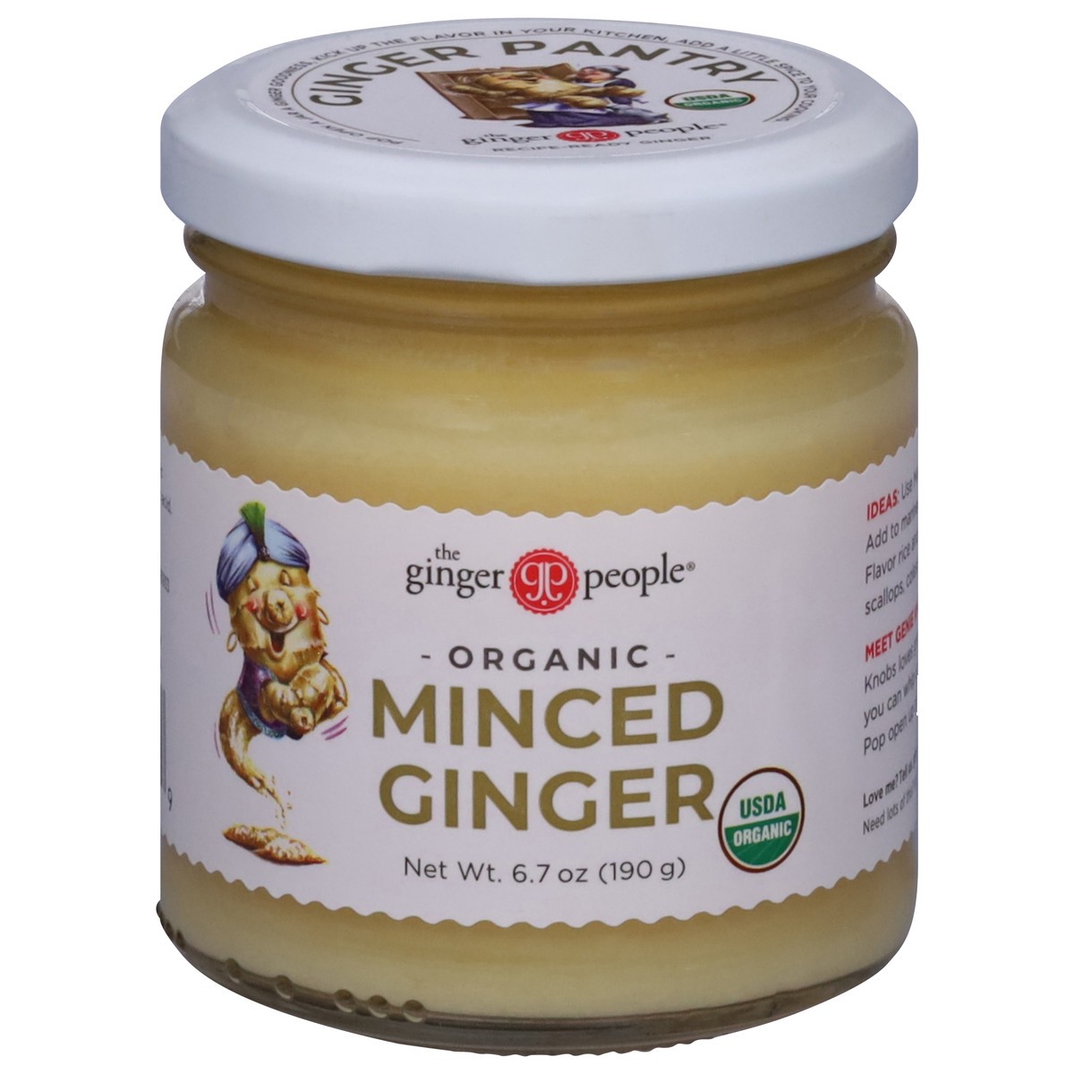 slide 1 of 14, The Ginger People Organic Minced Ginger 6.7 oz, 6.7 oz