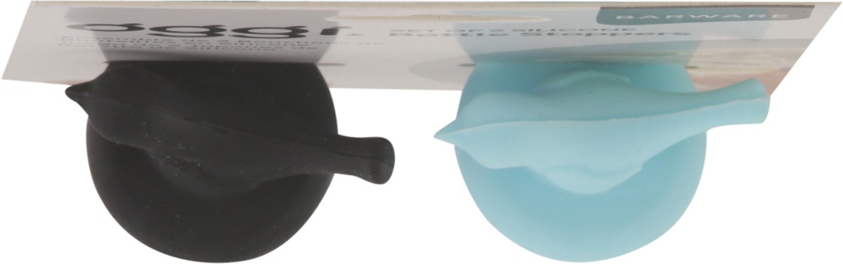 slide 10 of 11, Oggi Barware Silicone Bottle Stoppers 1 ea, 1 ct