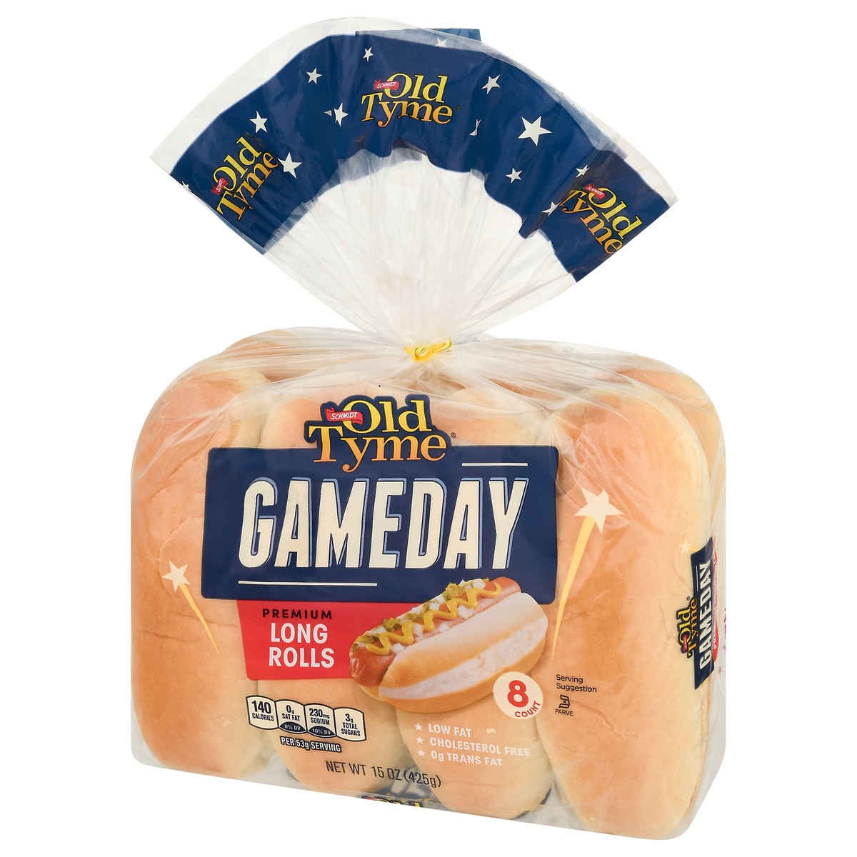 slide 4 of 9, Old Tyme Long Rolls, 15 oz