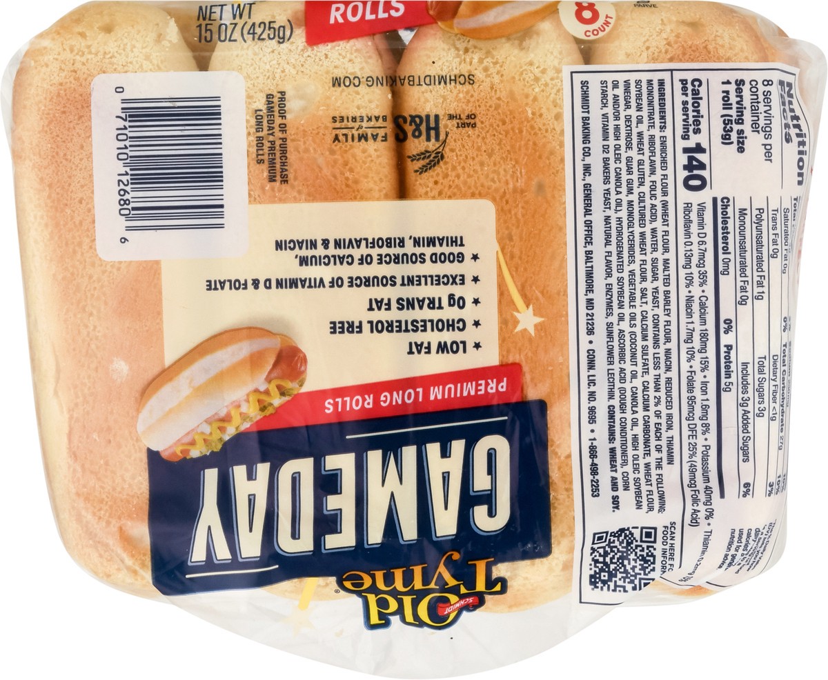 slide 5 of 9, Old Tyme Long Rolls, 15 oz