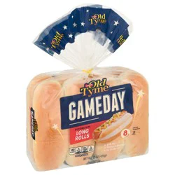 Schmidt's's Old Tyme Gameday Premium Long Rolls, 8 Count