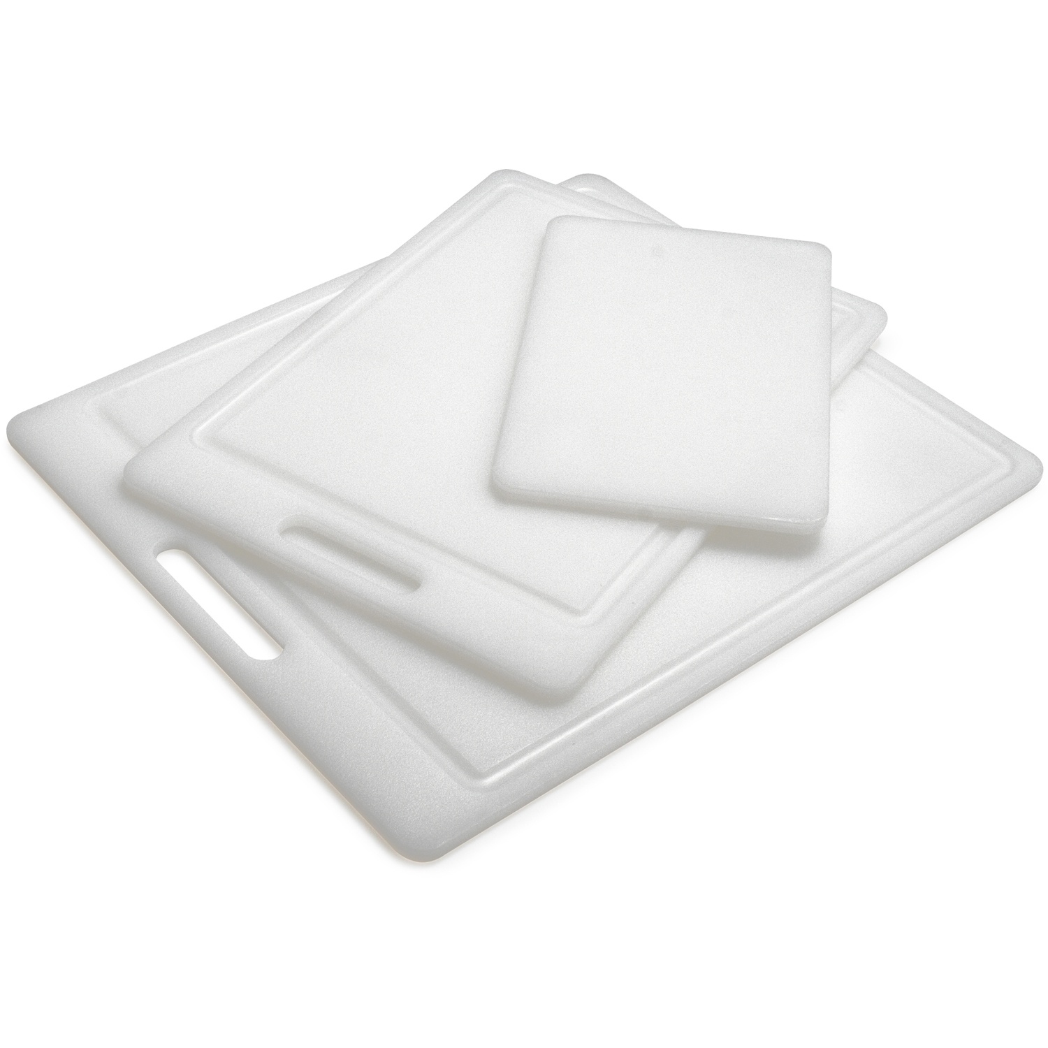 slide 1 of 1, Sur La Table Polypropylene Cutting Boards, White, 3 ct