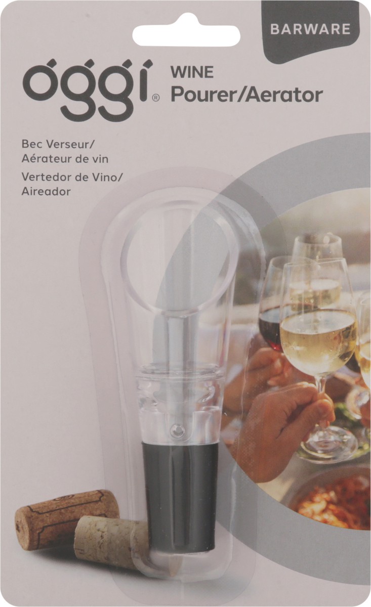 slide 2 of 11, Oggi Barware Wine Pourer 1 ea, 1 ct
