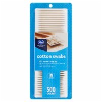 slide 1 of 2, Kroger Cotton Swabs, 500 ct
