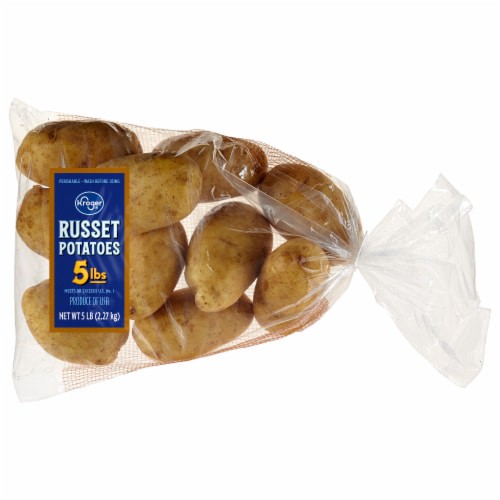 slide 1 of 2, Kroger Russet Potatoes, 5 lb