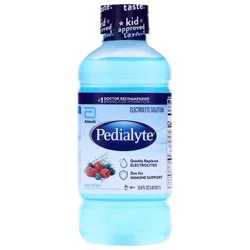 Pedialyte Iced Berry Electrolyte Solution 33.8 fl oz