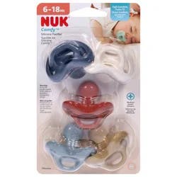 Nuk Comfy 6-18 Months Silicone Pacifier 5 ea