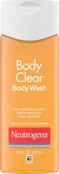 Neutrogena Body Clear Acne Body Wash with Glycerin & 2% Salicylic Acid Acne Medication to Help Treat Breakouts on Back, Chest & Shoulders, Non-Comedogenic, 8.5 fl. Oz
