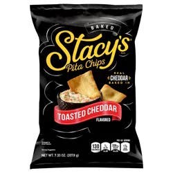 Stacy's Baked Pita Chips Toasted Cheddar Flavored 7.33 Oz