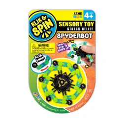 Klik & Spin Spyderbot Sensory Toy