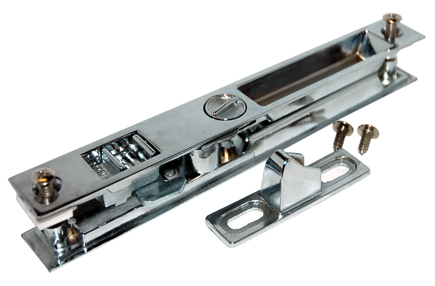 slide 1 of 1, Barton Kramer 6.625-in Surface mounted Sliding Patio Door Handleset, 1 ct
