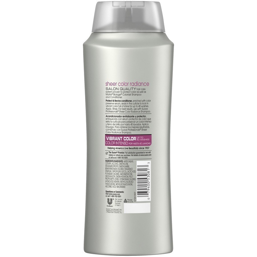 slide 2 of 4, Suave Professionals Color Protection Conditioner, 28 oz