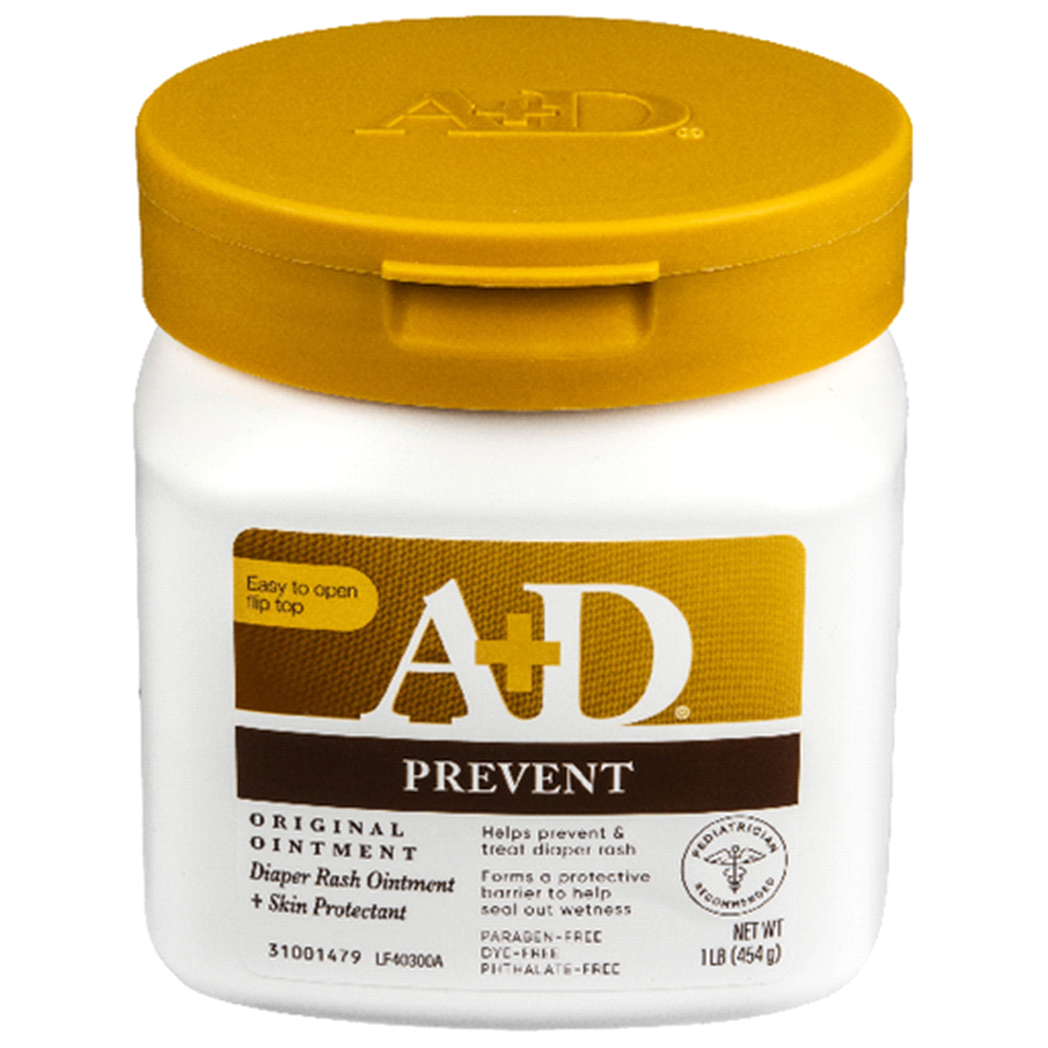 slide 1 of 1, A+D Original Diaper Rash Ointment + Skin Protectant Ointment 1 lb, 1 lb