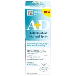 A+D Antimicrobial Hydrogel Spray 4 oz