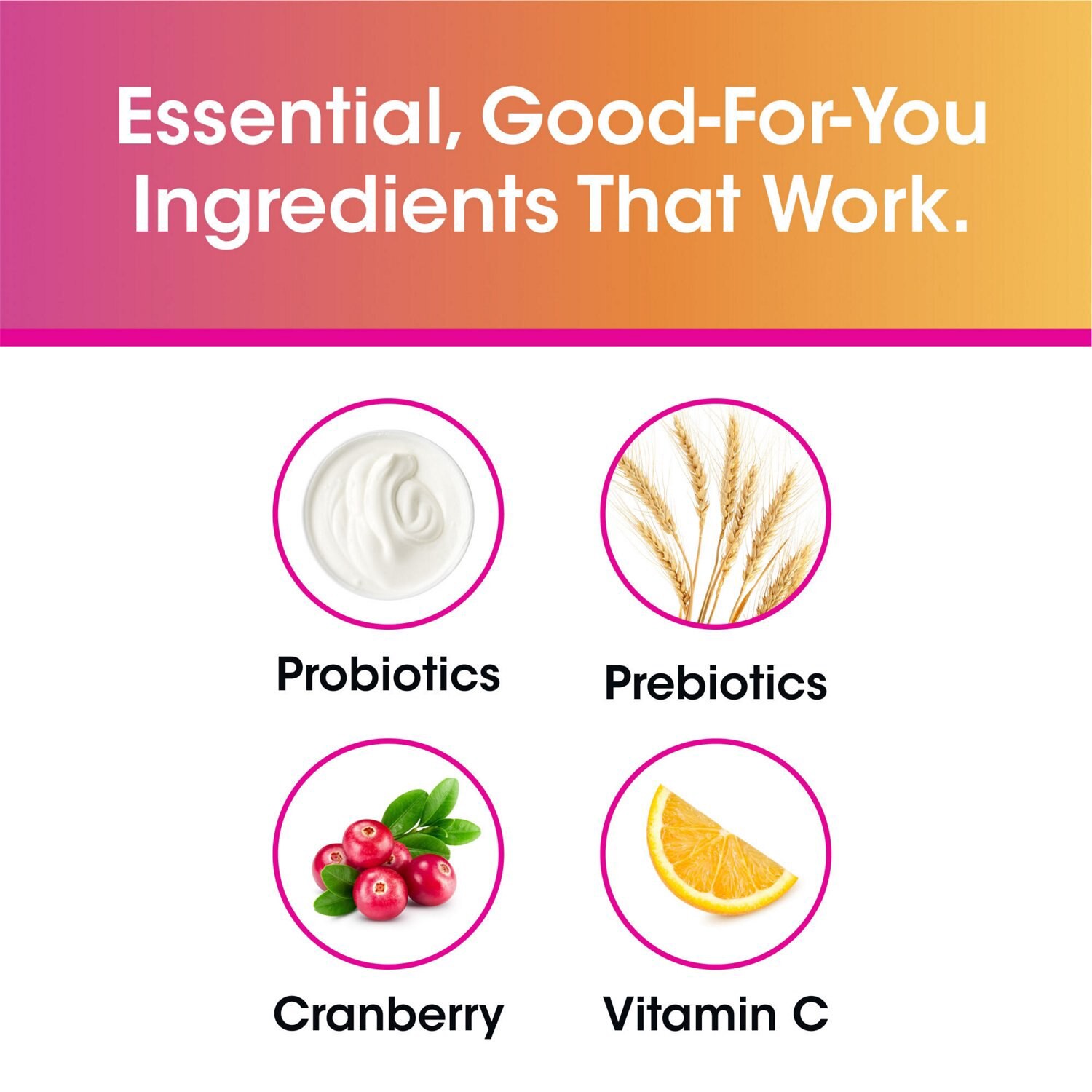 slide 2 of 8, Vh Essentials Gummies W/ Cranberry, 60 Ct, 60 ct