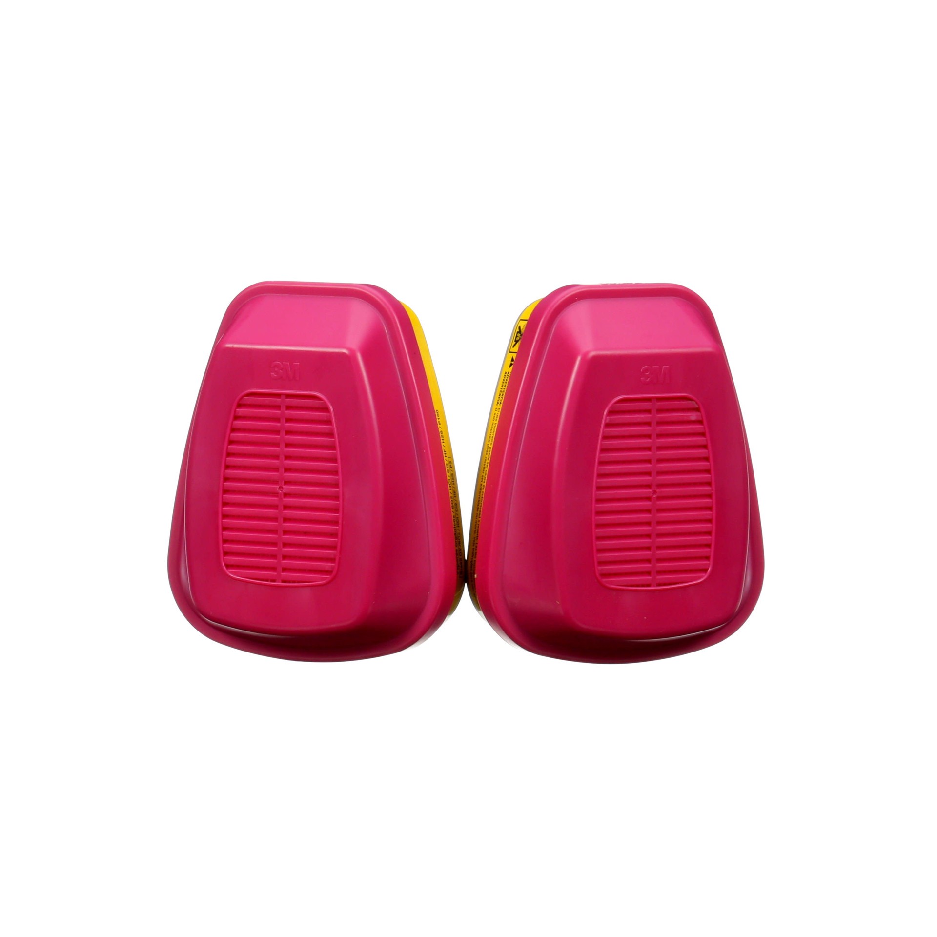 slide 3 of 6, 3M 2 -Pack Pink Disposable P100 Chemical Cartridge/Filter, 1 ct