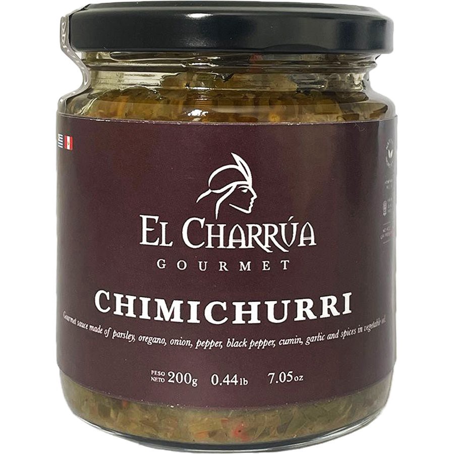 slide 1 of 1, El Charrua Gourmet Chimichurri, 7.05 oz
