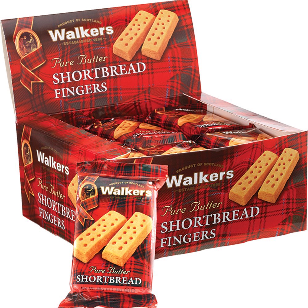 slide 1 of 1, Walker's 2pk Shortbread Fingers, 1.4 oz