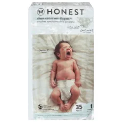 Honest Cuddly Bug Clean Conscious Size 1 Diapers (8-14 lbs (4-6 kg)) 35 Each