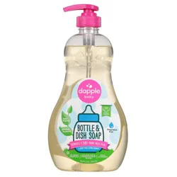 Dapple Bottle & Dish Soap - Fragrance Free - 16.9 Fl Oz : Target