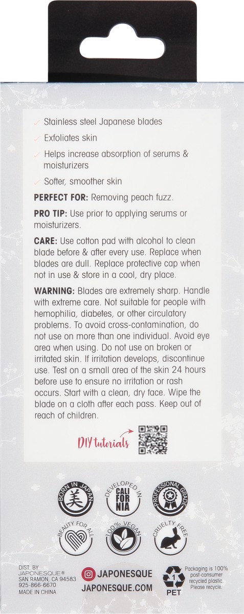 slide 8 of 9, Japonesque Complexion Perfection Dermaplaner Set, 3 ct