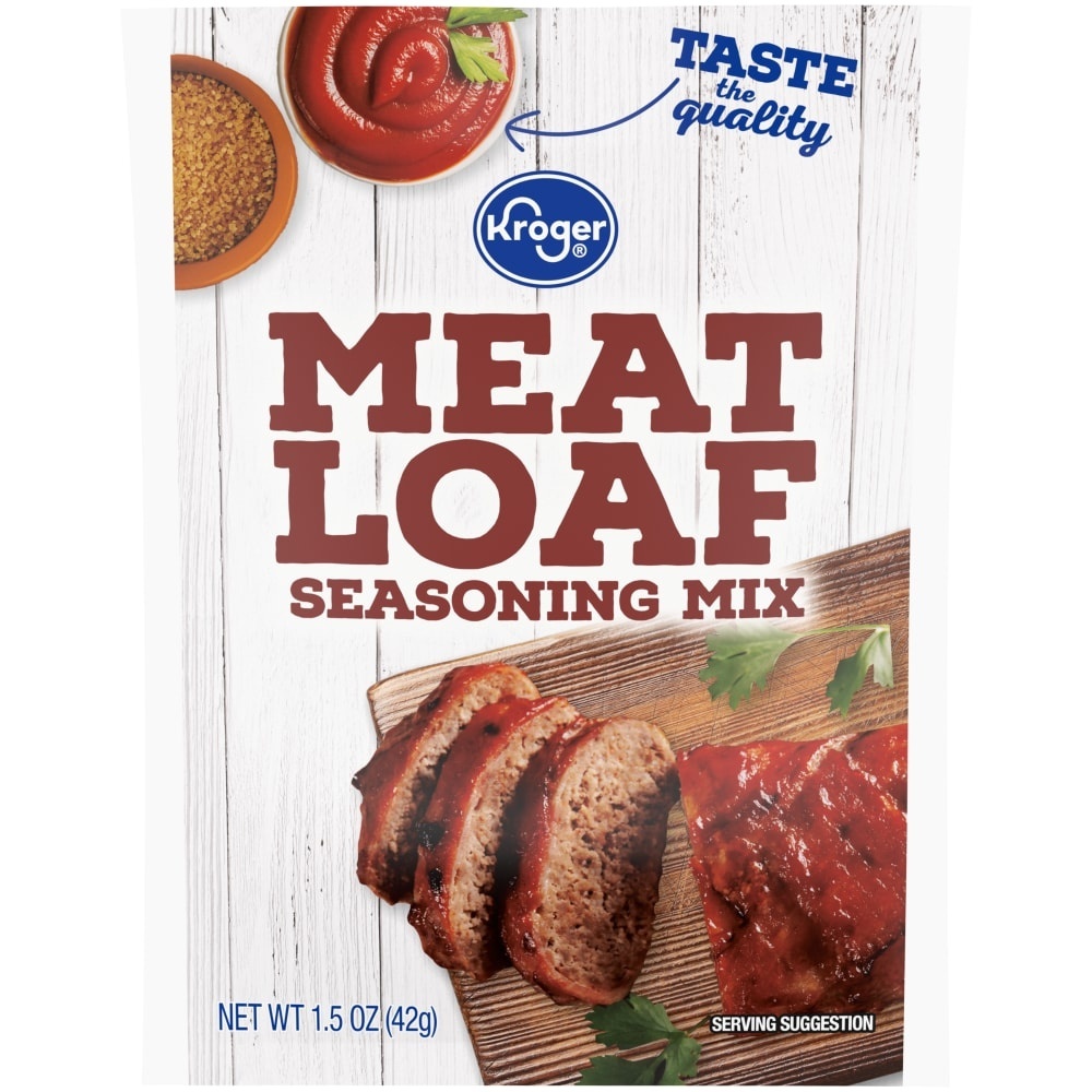 slide 1 of 1, Kroger Meat Loaf Seasoning Mix, 1.5 oz