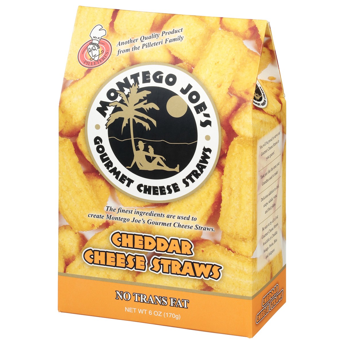 slide 8 of 9, Montego Joe's Cheddar Cheese Straws, 2.5 oz