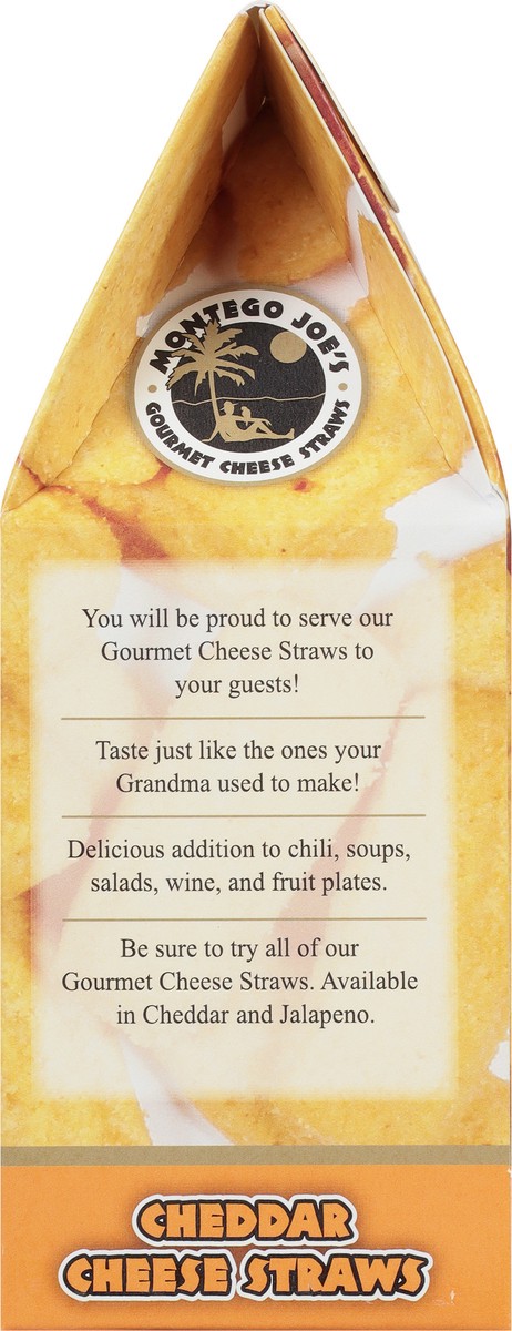 slide 7 of 9, Montego Joe's Cheddar Cheese Straws, 2.5 oz