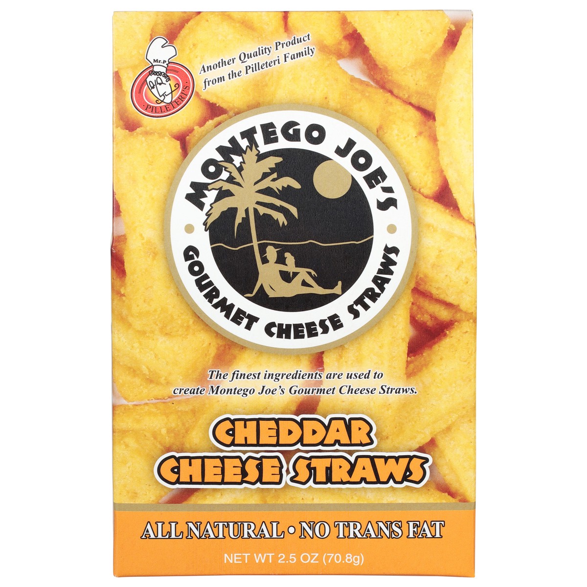 slide 1 of 9, Montego Joe's Cheddar Cheese Straws, 2.5 oz