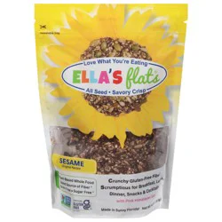 Ella's Flats Sesame Original Recipe Savory Crisp - 4.8 oz