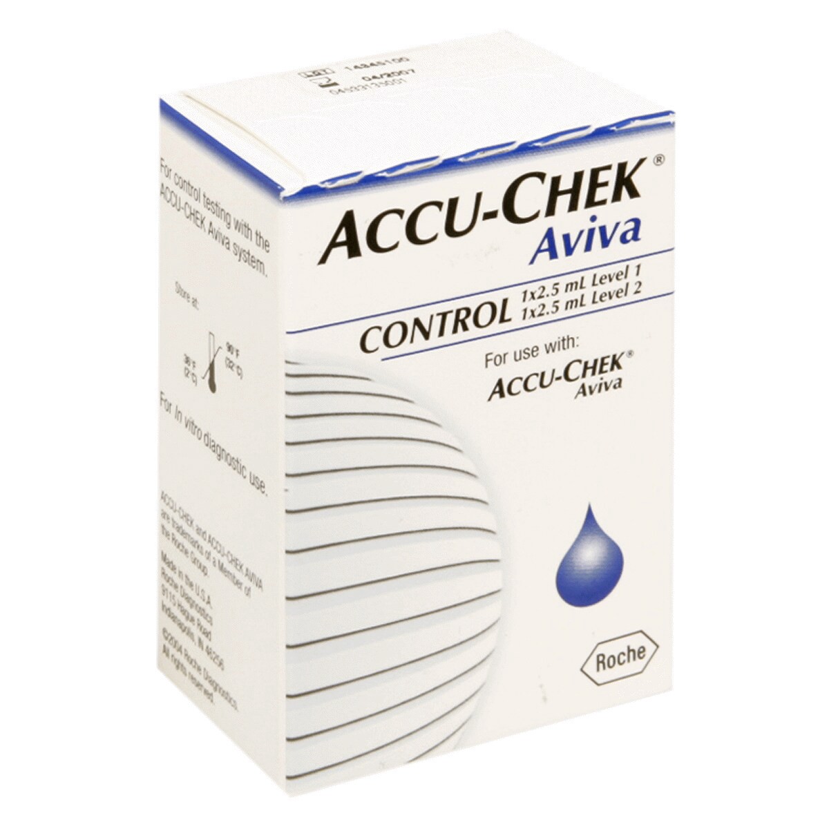 slide 1 of 1, ROCHE DIAGN Accuchek Aviva Control, 1 ct