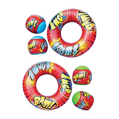 slide 1 of 1, Banzai Splash Battle Boppers & Islands Set, 1 ct