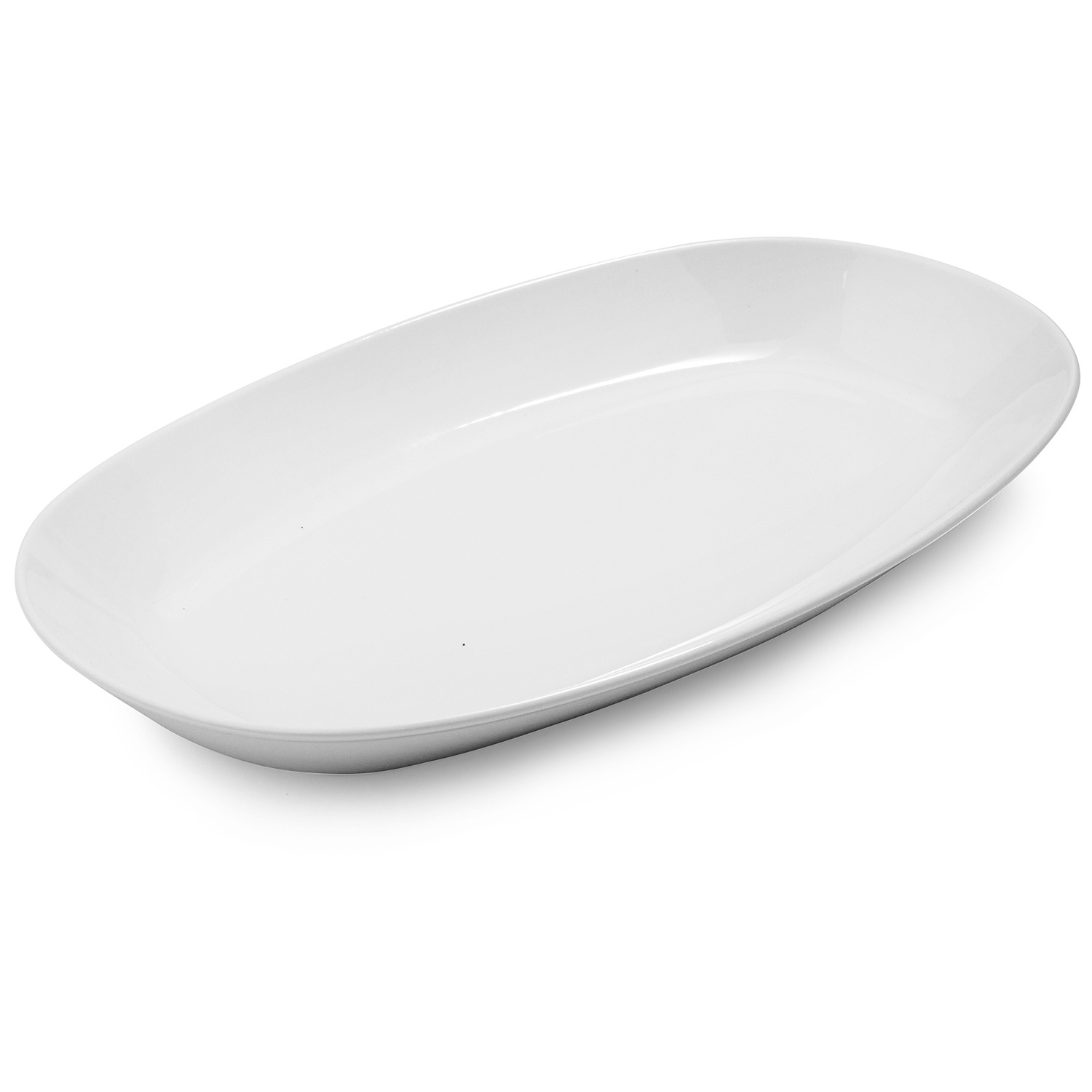 slide 1 of 1, Sur La Table Coupe Porcelain Serve Platter, Medium, 1 ct