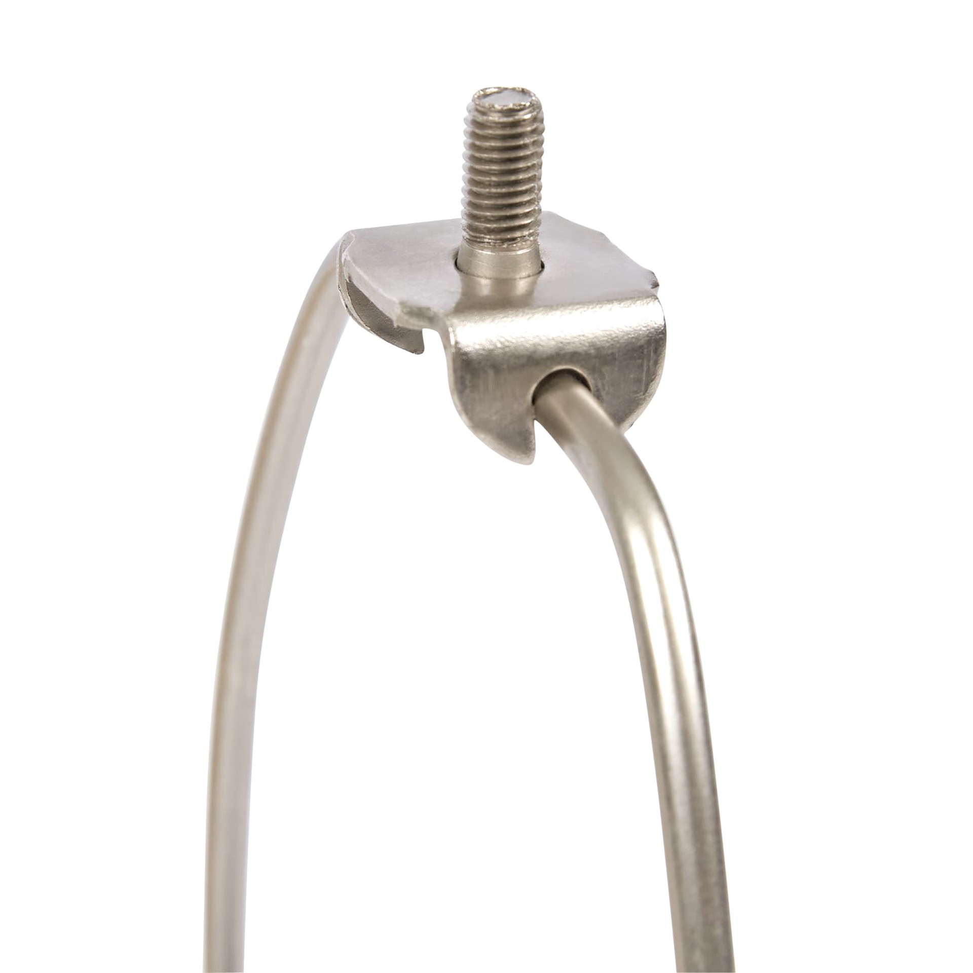 slide 2 of 3, allen + roth 8-in L x 4-in Dia Traditional Metal Lamp harp, 1 ct