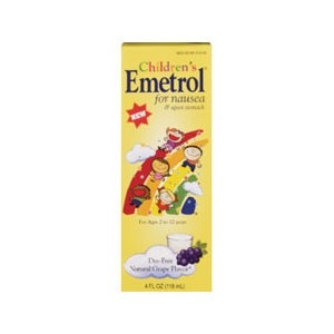 slide 1 of 1, Emetrol Children's Grape Flavor Liquid For Nausea & Upset Stomach, Ages 2-12, 4 oz