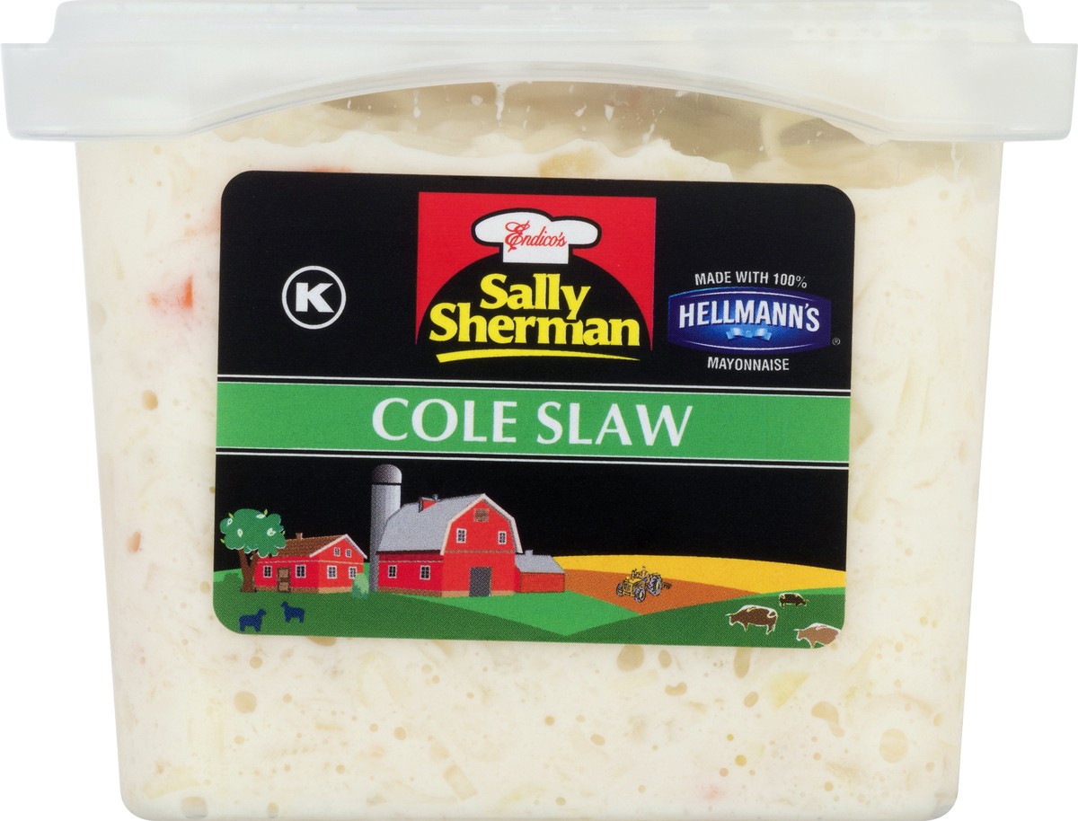 slide 1 of 10, Sally Sherman Cole Slaw 16 oz, 1 lb