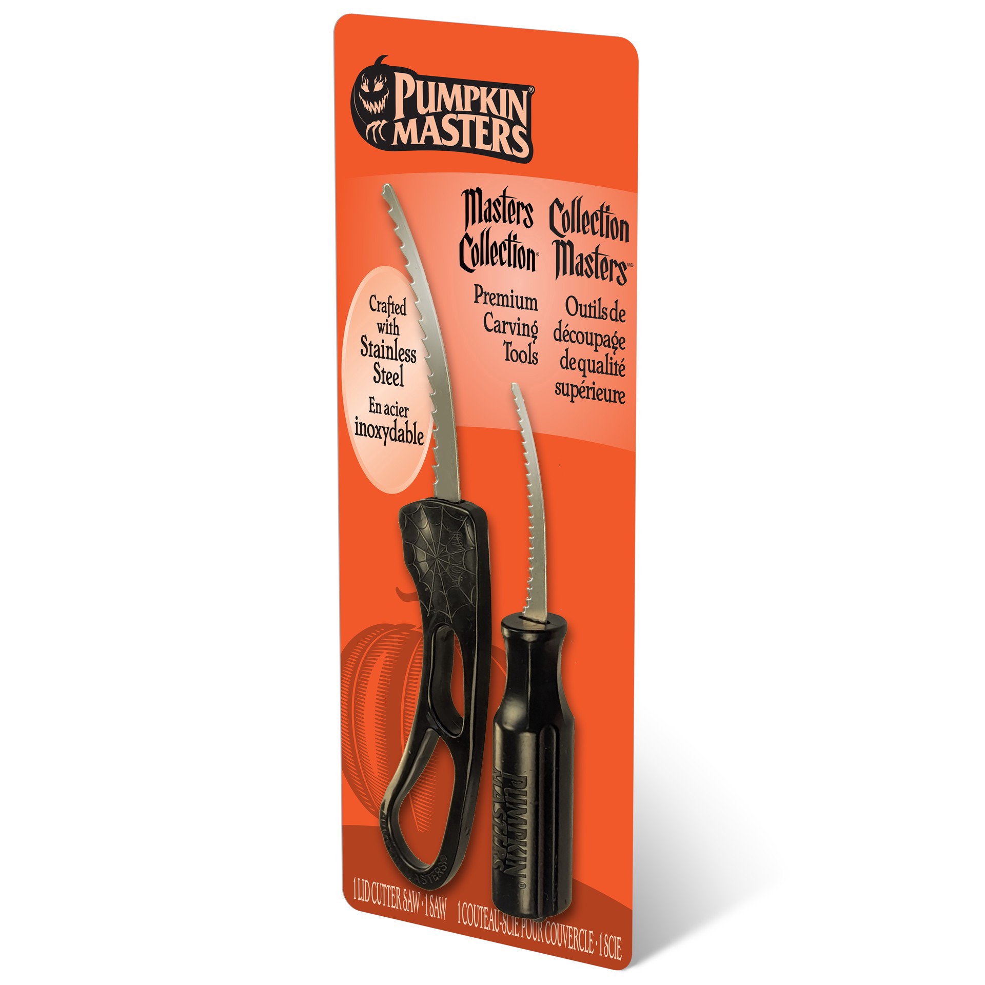 slide 2 of 5, Pumpkin Masters 2 Piece Premium Carving Tool Set, 2 ct