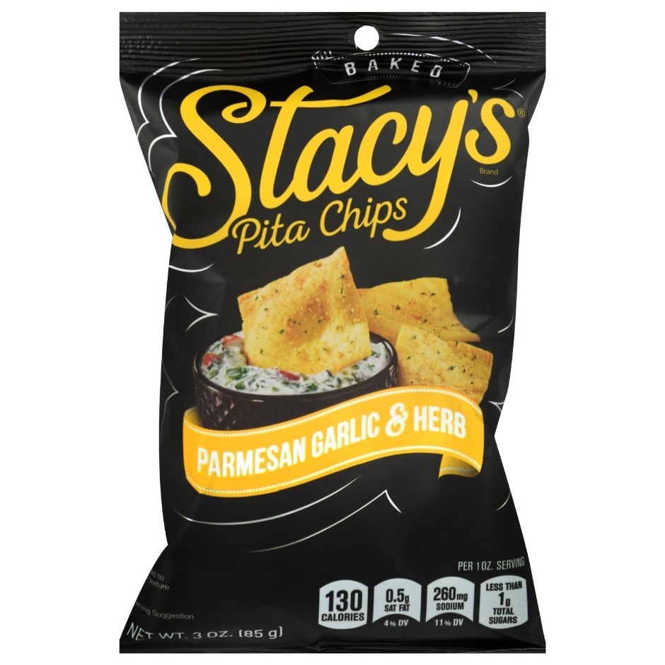 Stacy's Parmesean Garlic & Herb Pita Chips 3 oz | Shipt