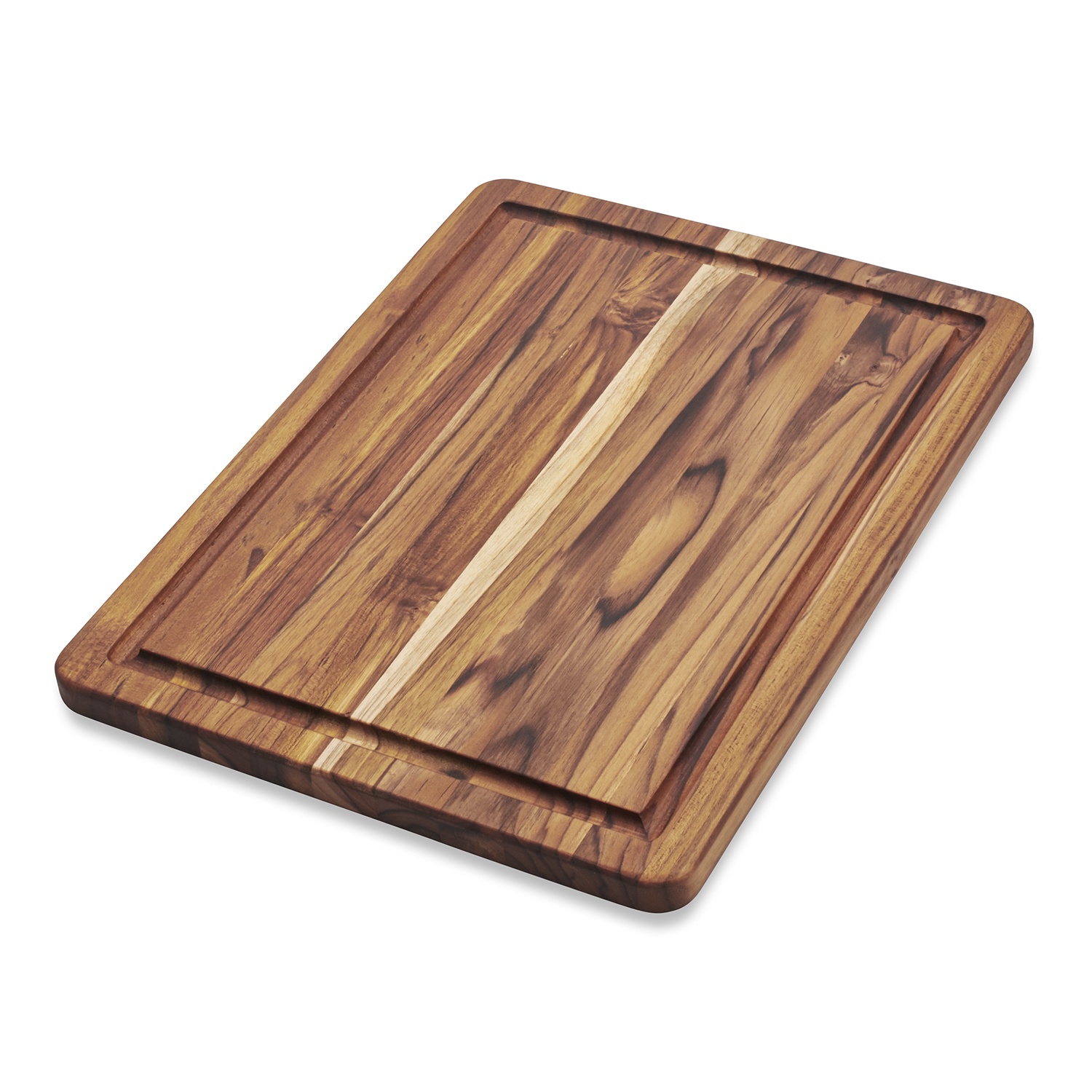 slide 1 of 1, Proteak Teakhaus Edge Grain Reversible Cutting Board, 16 in x 12 in