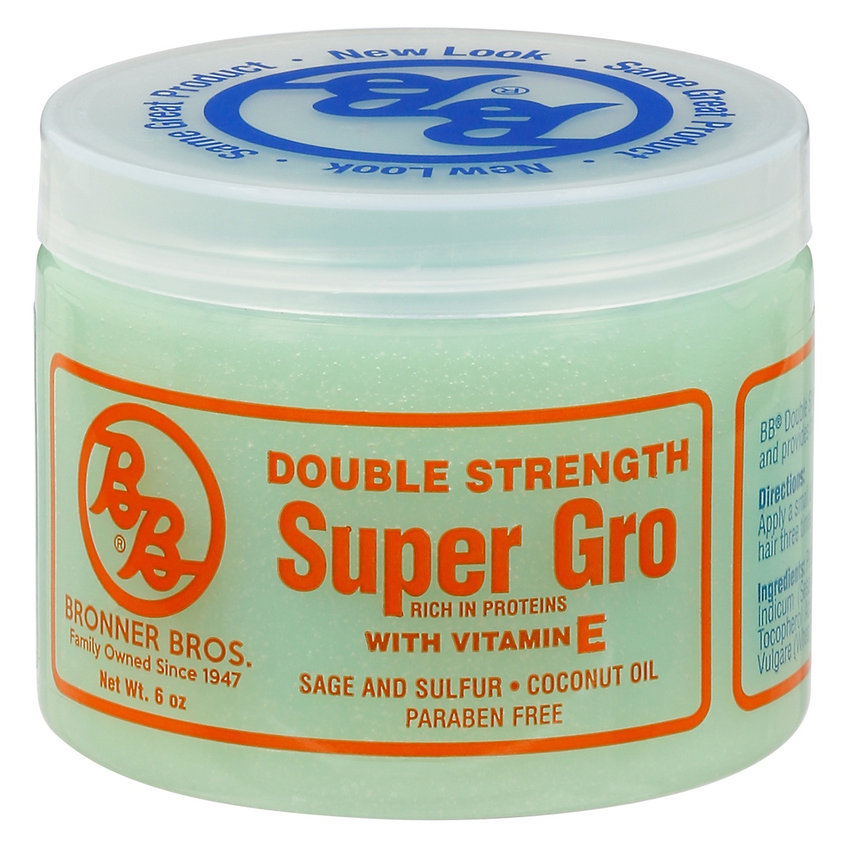 slide 1 of 4, BB Bronner Bros Super Gro, 6 Oz, 6 oz