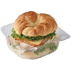 Meal Simple by H-E-B Oven Roasted Chicken Muenster Croissant Sandwich