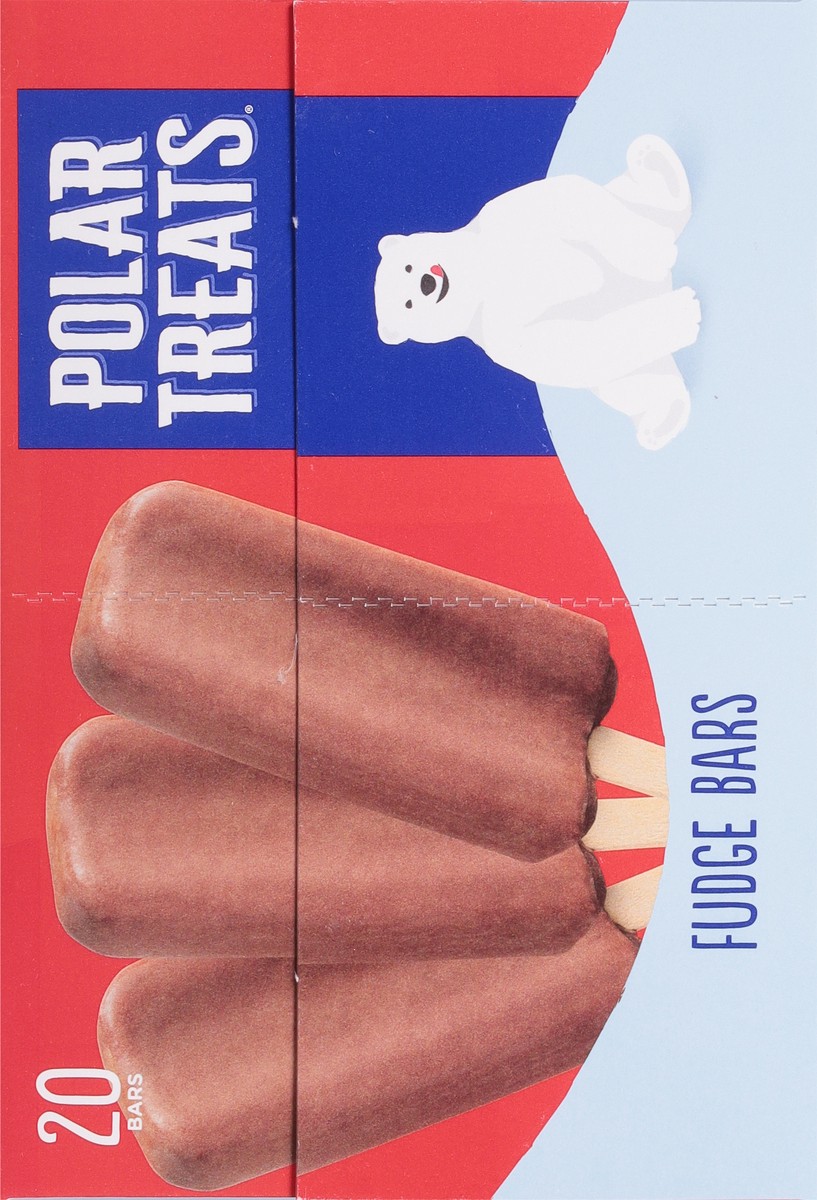 slide 7 of 9, Polar Treats Fudge Bars Frozen Dairy Confection 20 - 2.25 fl oz Bars, 20 ct