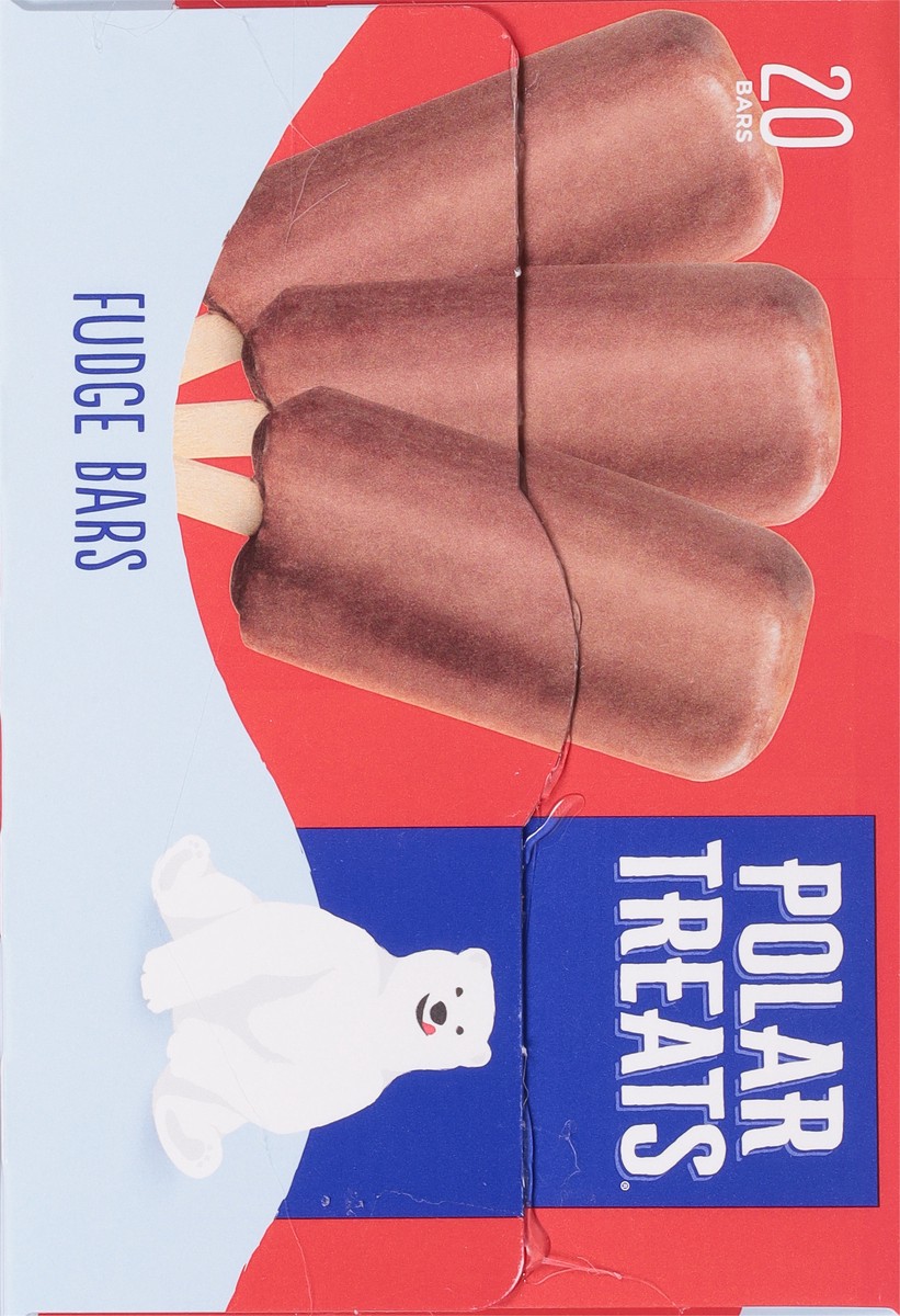 slide 8 of 9, Polar Treats Fudge Bars Frozen Dairy Confection 20 - 2.25 fl oz Bars, 20 ct