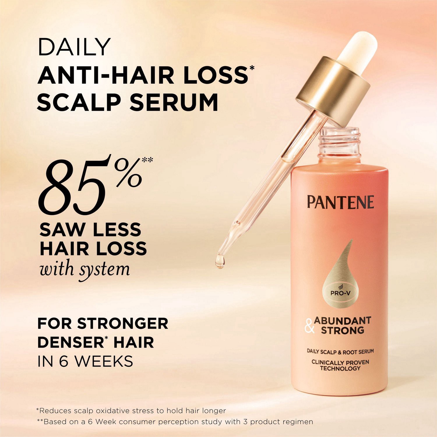 slide 8 of 12, Pantene Pro-V Abundant & Strong Daily Scalp & Root Serum, 2 Oz, 2 oz
