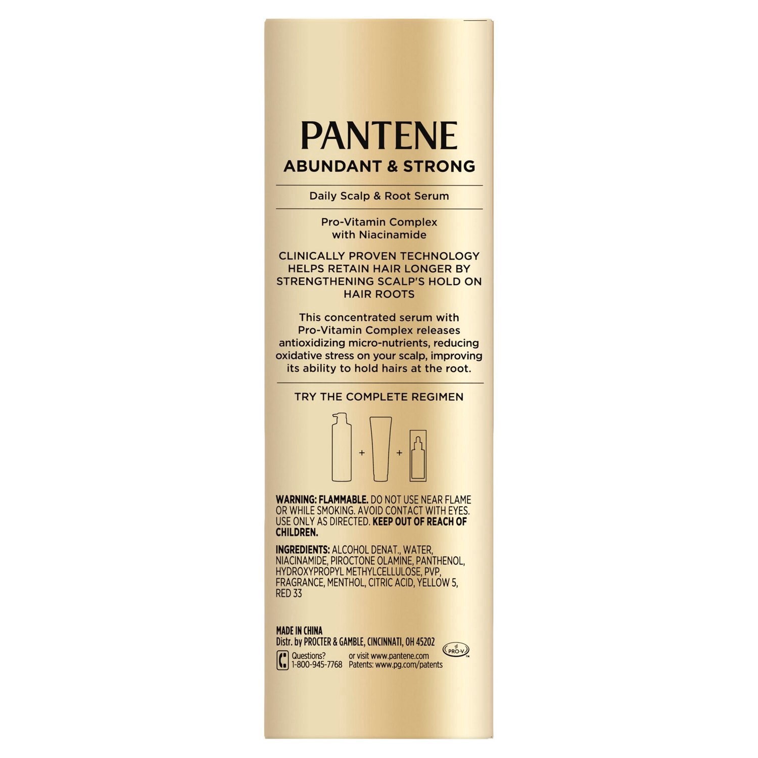 slide 10 of 12, Pantene Pro-V Abundant & Strong Daily Scalp & Root Serum, 2 Oz, 2 oz